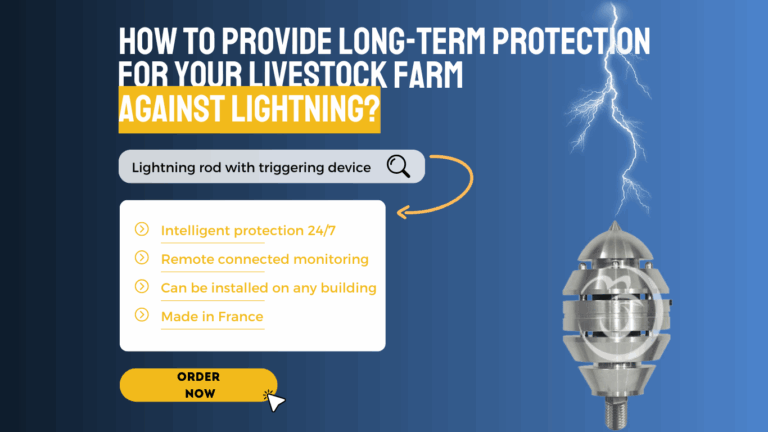 Lightning and livestock farming: how can you effectively protect your farm?