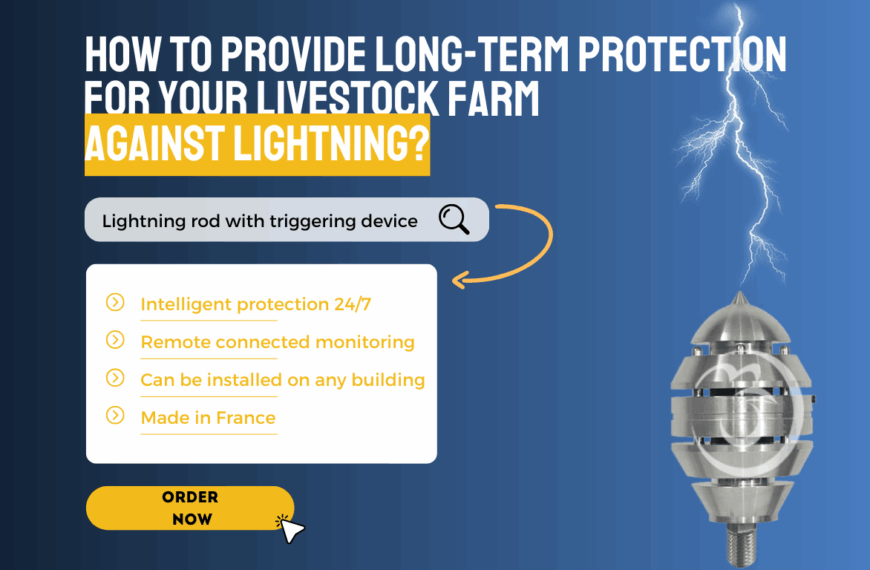 Lightning and livestock farming: how can you effectively protect your farm?