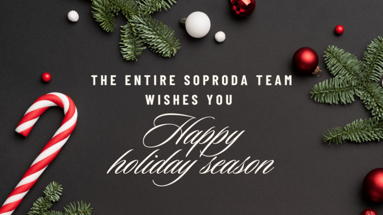SOPRODA wishes you a Happy Holiday Season