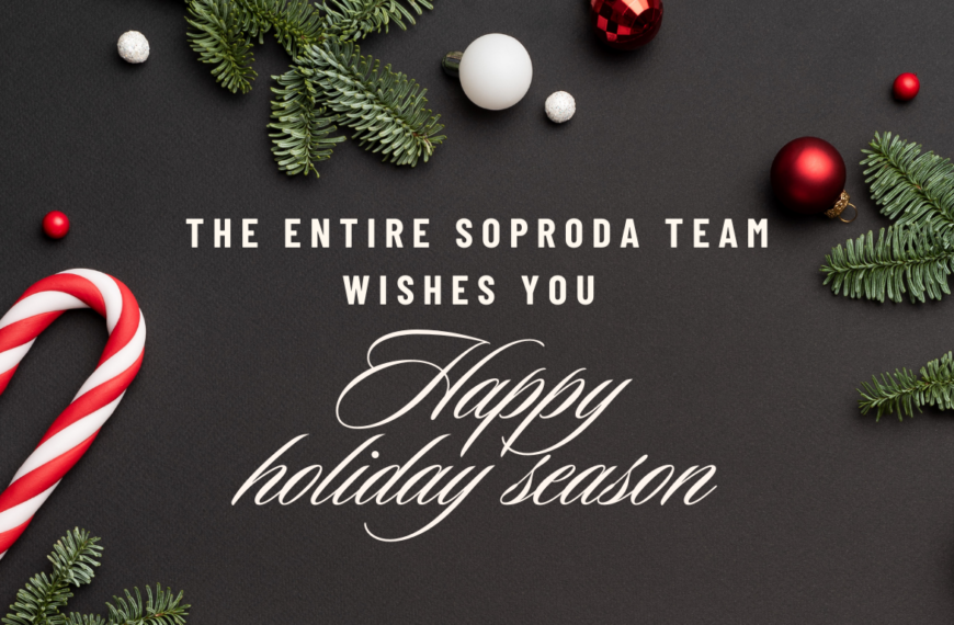 SOPRODA wishes you a Happy Holiday Season