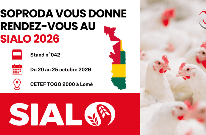 SOPRODA au SIALO 2026 : rendez-vous à Lomé
